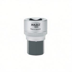 Douille carrée extra courte Hazet 1/2'' avec design hexagonal moleté - Product Image 2