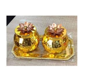 Excelente diseño, tarro de frutas secas, uso para el hogar, vajilla, regalos, artesanías y decoración de Diwali, caja de almacenamiento de cocina - Product Image 6