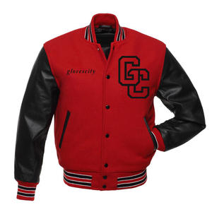 Chaqueta Universitaria de Béisbol Personalizada, Corte Ajustado, Invierno, Patrón de Letras en la Parte Delantera, Resistente al Viento, Poliéster/Algodón, Color Personalizado, Hecho en Pakistán 2025 - Product Image 1