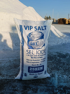 Sel de table raffiné VIP Salt Brand 25 kg en sac PP |   Iodérylé à 99,8 % de pureté - Product Image 6