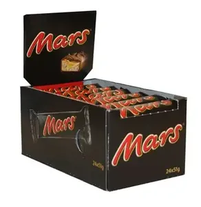 Barras de Chocolate Mars de 51g al por Mayor, Caja de 24 Unidades, Delicias de Chocolate con Leche Premium, Ideales para Venta al por Menor, Regalos y Ocasiones Especiales, Económicas - Product Image 2