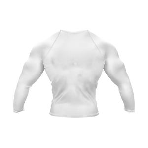 Haut de compression pour homme à séchage rapide, manches longues, anti-UV, pour la gym, la course, respirant, maillot de sport - Product Image 3