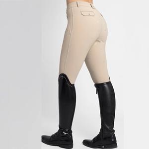Pantalones de mujer ecuestres de alta calidad, ropa personalizada elástica de 4 vías, pantalones de montar a caballo al por mayor a granel - Product Image 6