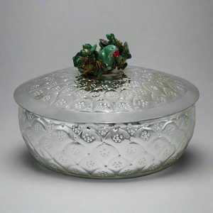 Cuenco grande de loro de diseño de tendencia con tapa para el hogar, Hotel, restaurante, mesa y vajilla, cuencos redondos de Color plateado para servir - Product Image 1