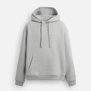 เสื้อฮู้ดผ้าคอตตอนขนาดใหญ่ของผู้ชายเสื้อสเวตเตอร์ของผู้ชายสำหรับฤดูหนาวเสื้อสเวตเตอร์ผ้าฟลีซขนาดพลัสไซส์ออกแบบโลโก้ได้ตาม100% - Product Image 1