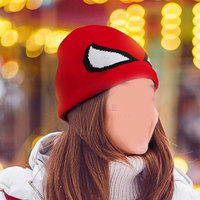 Beanies Miles Gwen Peter Gorro de punto personalizado de mezcla de lana, estilo casual urbano, cálido, suave, elástico, para invierno y actividades al aire libre, ideal para viajes
