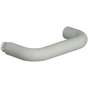 HEWI 99 Pure White Matt Square Door Handle Hole Part 8mm DIN Left/Right Plastic 111.23PBRLT <b>Raincoat</b>-Compatible - Product Image 3
