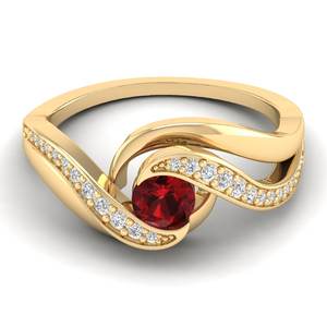 Anillos de Compromiso y Promesa de Plata de Ley 925 con Moissanita y Granate, Precio al por Mayor de REYES, Joyería Fina para Mujer - Product Image 6