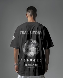 Boxy Fit 100% coton T-shirt pour homme T-shirt de sueur en éponge française personnalisé 280 Gsm T-shirt surdimensionné lourd - Product Image 3