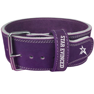 Customizable Logo New Design Cowhide Leather Power <b>Lifting</b> Gym Training Straps 10mm <b>Weight</b> <b>Lifting</b> <b>Belt</b> for Fitness Safety <b>Belts</b> - Product Image 5