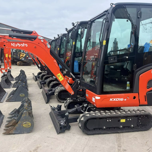 Mini-excavatrice à vendre, acheter une mini-excavatrice CE/EPA de 1,5 tonne, 2 tonnes, 3 tonnes, mini-excavatrice pas chère avec pince hydraulique à bon prix, Kubota. - Product Image 1
