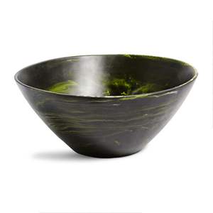 PINK Inclined Unique Designs FLOW DESSERT BOWL Meilleure vente Bol en résine fait main Design aspect marbre directement de l'Inde au meilleur - Product Image 4