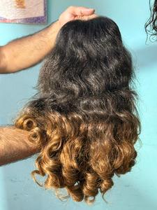 วิกผมแท้แบบมีลูกไม้ด้านหน้าสำหรับผู้หญิงผิวดำวิกผมมนุษย์แบบดิบจากอินเดีย - Product Image 5