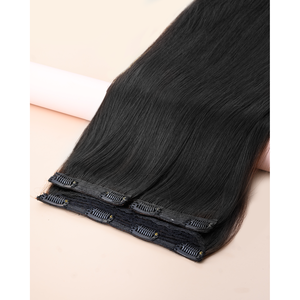 ชุดคลิปต่อผม 3 ชิ้น แบบตรงเพิ่มวอลลุ่ม & ต่อผมแบบคลิปอิน ผมแท้ 100% - Product Image 1