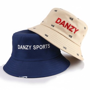 Chapeau de seau d'été noir en polyester personnalisé avec logo de designer imprimé, broderie 3D, impression en relief, motif animal, style image, extérieur - Product Image 5