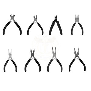 Wholesale Rate Stainless Steel Jewelry Making Mini Hand <b>Plier</b> <b>Set</b> Small Tools for Beading Jewelry Work and Repair Use - Product Image 2