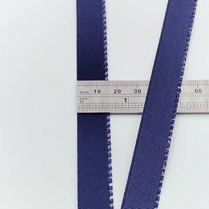 Caractéristique antidérapante Bande élastique 16mm de largeur Textile Jacquard personnalisé tissé en usine pour robe Sport Yoga avec logo de marque - Product Image 1