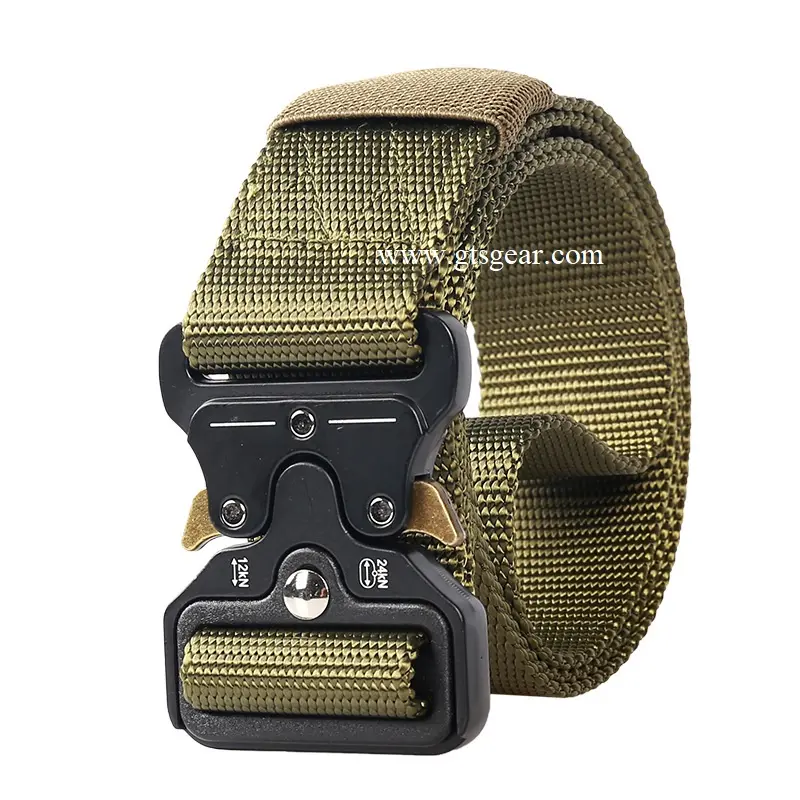 Bl21 Grensoverschrijdende Hot-Selling Cobra Tactische Riem Legering Gesp Nylon Riem Multifunctionele Heren Riem Spot