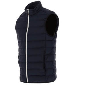 Chaqueta Acolchada de Diseñador Vintage Personalizada de Alta Calidad, Prenda Exterior de Invierno, Azul Oscuro, Chaleco Acolchado V-Thor para Hombre - Product Image 2