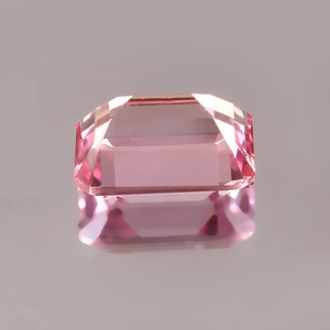 Venta al por mayor de calidad AAA, morganita de melocotón Rosa Natural, Octágono, 11x9, corte esmeralda, piedras preciosas sueltas para joyería - Product Image 3