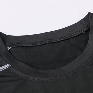 Unisex Full Sleeve Color Blocked Rash Guard Quick Dry <b>Compression</b> <b>Shirt</b> UPF50+ Breathable Anti-Bacterial Eco-Friendly Fabric Gym - Product Image 4