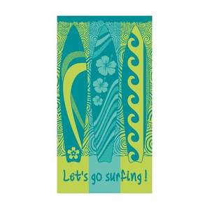 Toalla de playa de verano tejida Jacquard de algodón 100%, diseño personalizado, logotipo impreso, estilo a rayas, artículo de venta caliente, toalla de playa India Avior - Product Image 1