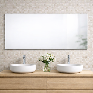 Polished Edge <b>Rectangular</b> 120x60cm Vanity Wall <b>Mirror</b> - Product Image 1