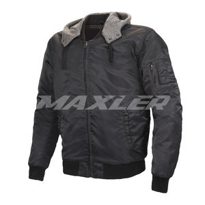 Blouson moto court et compact en textile, fabricant OEM, vêtements de moto personnalisés pour commandes en gros - Product Image 1