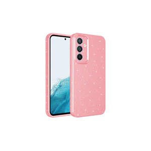Étui de téléphone en silicone scintillant de luxe ANKY pour Samsung Galaxy S24 Plus rose foncé avec protection de l'appareil photo, modèle emballé 14 Plus - Product Image 1