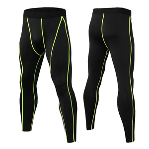 Custom Logo Full Length Elastic Waist Compression <b>set</b> Sports Workout Tights With Long Sleeve Shirt Sublimated Compression <b>set</b> - Product Image 6