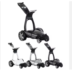 New Electric <b>Foldable</b> Luxury Platform Golf <b>Trolley</b> Three/Wheel Silver Ready to Ship OEM Support for Tools - Product Image 2