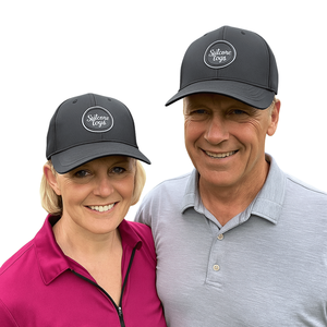 Sombreros y gorras personalizados Gorras de béisbol de 6 paneles Estilo deportivo de ala curva para hombres y mujeres Golf Logotipo y Cuerda de silicona personalizados - Product Image 1