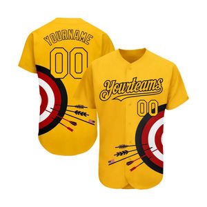 2026 Quick Dry Breathable 100% Polyester Baseball Jersey-Customizable Anti-UV Baseball <b>Shirt</b> for Men Team Wear Softball - Product Image 4