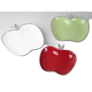 Bandeja única con forma de manzana, diseño personalizado, comida decorativa para servir y aperitivos, etc. - Product Image 1