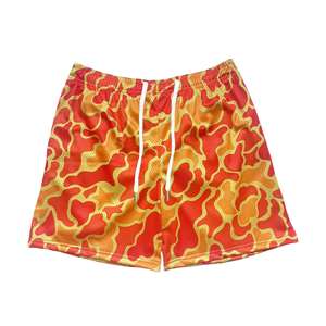 Marque privée personnalisée Street Wear Sports Shorts Gym Jogger Basketball Double Layer Sublimation mesh Shorts - Product Image 2