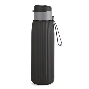 Botella de agua de acero inoxidable con tema personalizado de esmalte impreso de alta calidad hecha a mano para beber decoración del hogar botella de agua 1000ml - Product Image 4