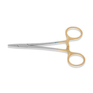 Punta TC de carburo de tungsteno Implante Dental quirúrgico de acero inoxidable Portaagujas Castroviejo 14cm TC recto/Curvo - Product Image 3