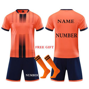 Camiseta de fútbol de manga corta para hombres y niños, uniformes de fútbol para niños y chándal para adultos y niños, conjuntos de ropa de fútbol - Product Image 5