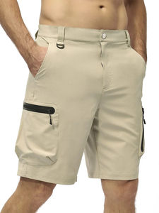 Pantalones cortos de algodón 100% de alta calidad para hombre, diseño impreso, atuendo antiarrugas para correr, logotipo personalizado, decoración de bolsillo de malla disponible XS 6XL - Product Image 2