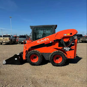 Meilleure offre Kubota SSV75 Skid Steer Loader avec moteur diesel 2 tonnes de capacité de fonctionnement nominale 4 roues motrices Ferme et construction - Product Image 5