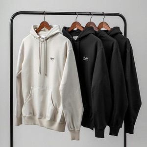 Sudaderas con Capucha de Invierno con Apliques Personalizados, Sudadera de Forro Polar de Poliéster/Nailon, Diseño de Parche Cosido Digital, Opciones OEM/ODM, Fabricadas por Nosotros Mismo - Product Image 3