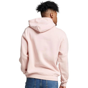 Sudadera Deportiva Extra Grande para Hombre, Sudadera de Forro Polar de Color Sólido con Diseño de Bordado e Impresión en Tela Ecológica de Algodón/Bambú - Product Image 6