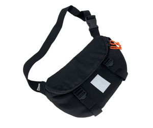 Gran oferta, riñonera negra de alta calidad a la moda duradera para hombre, riñonera con logotipo personalizado, venta al por mayor, hecha en Vietnam - Product Image 4