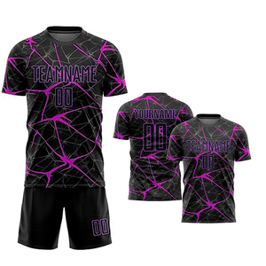 Sublimación completa 100% poliéster Francia camisetas de fútbol secado rápido superventas equipo de entrenamiento conjunto de uniforme de fútbol - Product Image 6