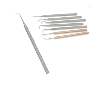 Kit chirurgical orthodontique, soins des dents, sondes en acier inoxydable, détartreurs, pincettes, miroir, pochette, Logo personnalisé - Product Image 4