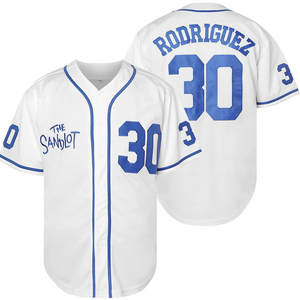 The Sandlot Men's 30 Rodriguez 5 Squints 11 Yeah-Yeah Movie Baseball Jersey Moda Hip Hop Party Clothing - Product Image 6