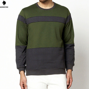 เสื้อกันหนาวคอกลมผ้าฝ้าย100% สำหรับผู้ชายเสื้อกันหนาวไหล่ตกเสื้อกันหนาวผ้าขนแกะปรับแต่งโลโก้300GSM ได้ตามต้องการ - Product Image 1