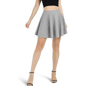 Hecho en Pakistán personalizado transpirable 100% algodón mujeres faldas ropa informal calidad superior al por mayor - Product Image 3