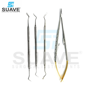 Juego de cirugía ocular de cataratas Juego de instrumentos microquirúrgicos de oftalmología de la mejor calidad de acero inoxidable por SUAVE SURGICAL INSTRUMENTS - Product Image 4