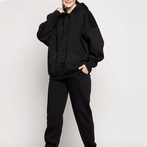 Precio al por mayor Nueva llegada Ropa de mujer Chándales Color personalizado Moda casual Dos piezas Chándales de mujer - Product Image 2